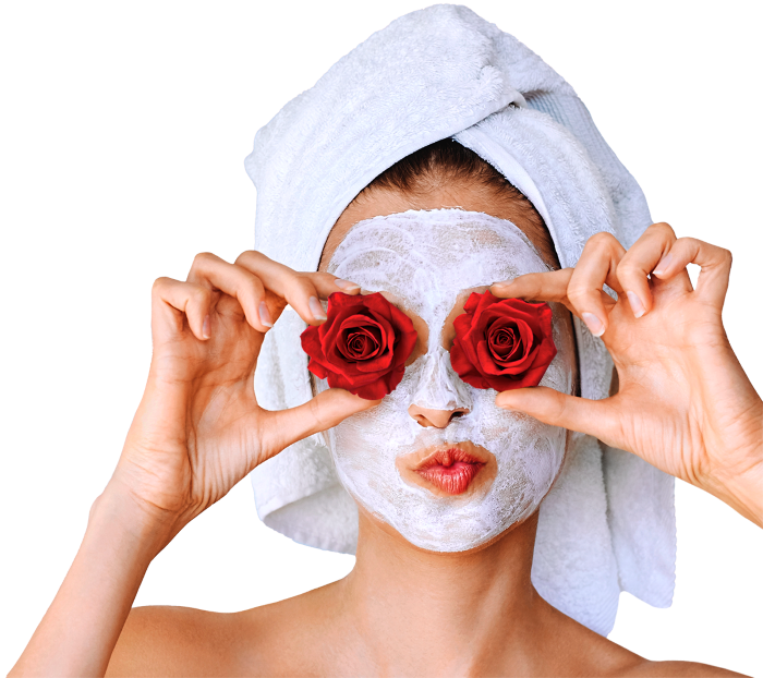 Portfoliokuva, jossa kuvitus naisesta.