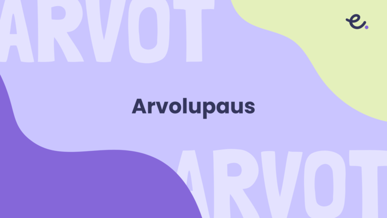 Arvolupaus-tekstin artikkelikuva.