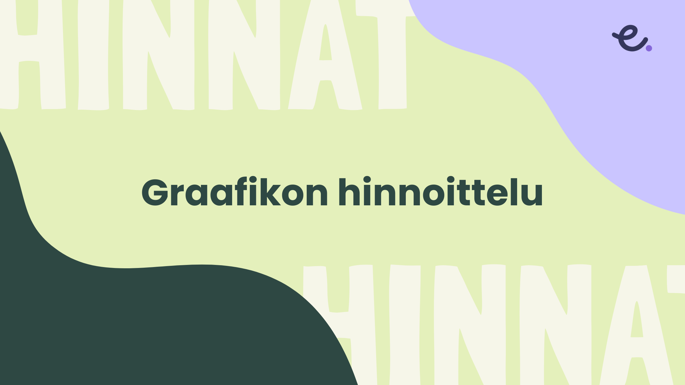 Graafikon hinnoittelu artikkelikuva.