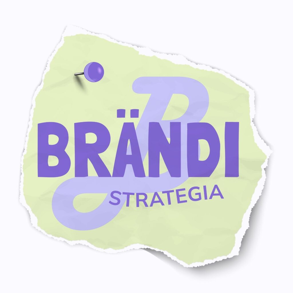 Brändistrategia kuvituskuva.